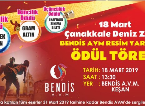 18 Mart Çanakkale Deniz Zaferi Resim Yarışması Ödül Töreni