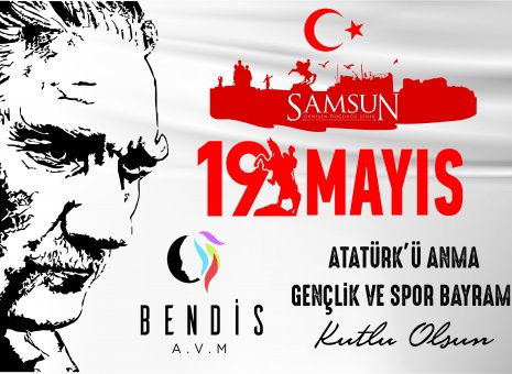 19 Mayıs Atatürk'ü Anma Gençlik ve Spor Bayramımız Kutlu Olsun.