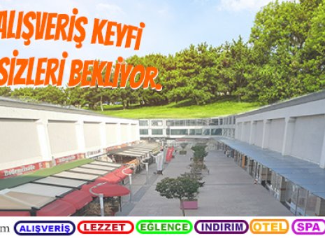 Açık Havada Alışveriş Keyfi.