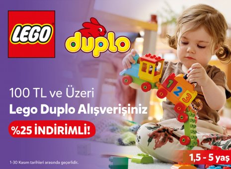 Bendis AVM Armağan Mağazası’nda Seçili Winx ürünlerinde %30, 1-30 Kasım tarihlerinde Lego Dublo ürünlerinde 100 TL ve üzeri alışverişinizde %25 İndirim fırsatı sizleri bekliyor!