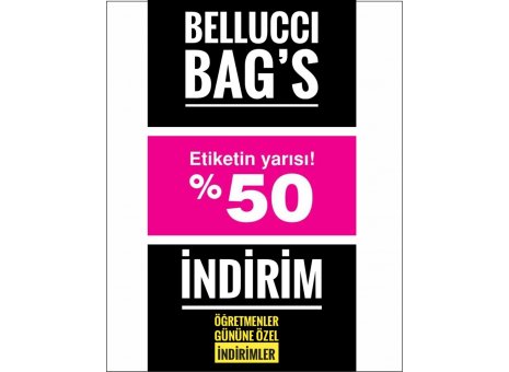 Bendis AVM Bellucci Bag’s Mağazası’nda Öğretmenler Gününe Özel İndirimleri sakın Kaçırmayın!