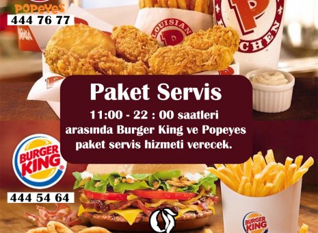 Burger King- Popeyes