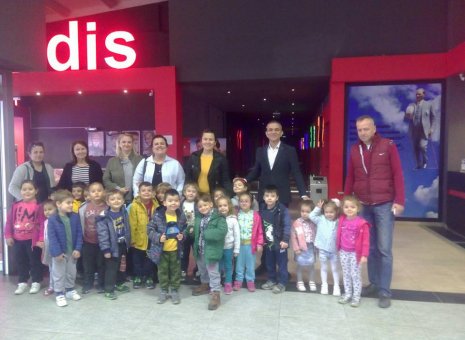 Ezgi Nihal Anaokulu öğrencileri Cinebendis'de