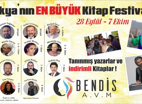 Trakya’nın En Büyük Kitap Fuarı Bendis AVM'de!