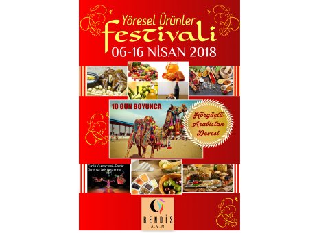 Yöresel Ürünler Fuarı 06-16 Nisan